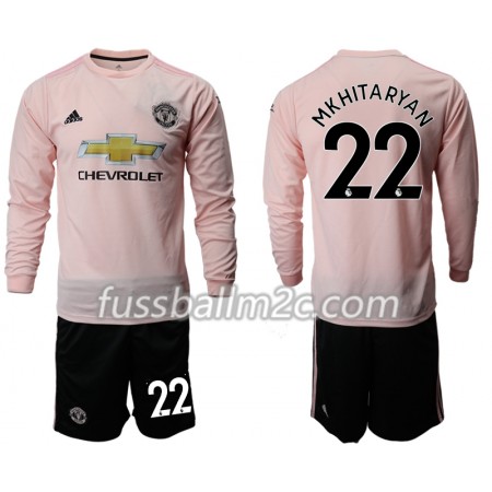 Fußballtrikots Manchester United MKHITARYAN 22 Kinder Auswärts Trikotsatz 2018-2019 Langarm Fußballtrikots Manchester United MKHITARYAN 22 Kinder Auswärts Trikotsatz 2018-2019 Langarm